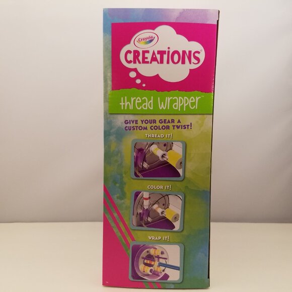 Crayola Creations Thread Wrapper | Wrap Anything with Custom Color Thread | NEW - Picture 2 of 6